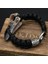 Stil 2 Trinity Uzunluğu 21 cm Odin Karga Iskelet Bilezik Vikings Kartal Kafası Kolye Rune Boncuk Paracord Halat Iskandinav Korsanları Rune Valknut Muska Takı Hediye (Yurt Dışından) 1
