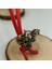 Pirinç Canavar Maskesi Iskelet Pirinç Bıçak Boncuk Edc Açık Diy Paracord Dokuma Kordon Kolye Takı Şemsiye Halat Asılı Aksesuar (Yurt Dışından) 5