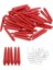 Kırmızı 35MM Tarzı Er Dart Milleri Vida Dişi Naylon Dart Mil Wittainless Çelik O Yüzük Dart Aksesuarı (Yurt Dışından) 1