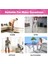 3 Adet Set Stili Coolfit Uzun Ganimet Bandı Kalça Daire Döngü Direnç Bandı Bacaklar Için Egzersiz Egzersizi Uyluk Glute Popo Çömelme Bantları Kaymaz Tasarım (Yurt Dışından) 4