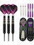 MOR-32218515 Stili Goodarts Kapalı Spor Oyunları Alüminyum Şaftlı Profesyonel Iğne Pirinç Namlu Noktası Uçuş Seti Siyah 21G Çelik Ucu Dart (Yurt Dışından) 4
