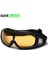 Sarı Lens Stili Erkek Kadın Gafas Motokros Gözlükler Gözlükler Mx Off Road Dirt Bike Motosiklet Kaskları Gözlükler Kayak Sporları Gözlükler Maske Moto (Yurt Dışından) 1