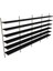 6 Katlı 4'lü Market Rafı - Duvara Monte, Ekonomik Market Rafı - 30x75 cm-Sarı 2