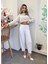 Fh Fashionhere Kadın Krep Kumaş Balon Pantolon 4