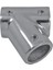Krom Bağlantı T 60 Derece Çap:25 mm 1