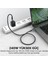 Polham 1mt USB 4.0 240W Thunderbolt Type-C To Type-C Şarj, Data ve 8k 60Hz Görüntü Aktarım Kablosu 3