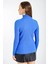 Fh Fashionhere 10311 Balıkçı Yaka Triko Kazak - Saks 3