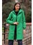 Fh Fashionhere 5138 Kapitone Uzun Mont - E.yeşil 1