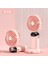 USB El Fanı Mini Taşınabilir Öğrenci Fan Dijital Ekran Katlanır Aromaterapi Küçük Elektrikli Fan (Yurt Dışından) 1