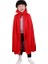 Kırmızı Renk Yakalı Pelerin Çocuk Boy 90 cm - 1OL7957-8593 1