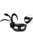 Siyah Renk Yandan Tüylü Güllü Gümüş Taşlı Pullu Maske 20X22 cm - 1OL7364-6303 1