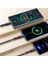 3ın1 Siyah 1.2 Metre (Mıcro USB - Lıghtnıng - Type C) Telefon Şarj Kablosu (4767) - 1OL3473-4277 2