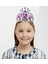 Gümüş Renk Taç Üzeri Pembe Birthday Prenses Yazılı Çocuk Parti Tacı 11X12 C - 1OL3675-2597 1