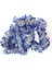 Mavi Gümüş Renk 4 cm Genişlik Garland Çift Renk Sim Süs 180 cm (4767) - 1OL8674-7274 1