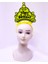 Happy Birthday Neon Sarı Renk Doğum Günü Tacı 24X15 cm (4767) - 1OL6303-6757 1