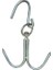 10 mm Kasap Et Kancası - 2&39LI Dönerli Set - Paslanmaz Çelik - Et Işleme - Hij - 1OL3618-6080 1