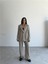 Fh Fashionhere Ottoman Çizgili Ceket-Pantolon Tk - Bej 5
