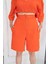 Fh Fashionhere Oranj Şort ve Üst Takım 4