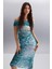 JAVIERA Kadın %100 Polyester Slim Desenli Etek 1