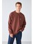 Fareast Relaxed Oversize Kahverengi Sweatshirt 1
