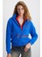 MEYBELIN Kadın %100 Pamuk Organik Cotton Mavi Sweatshirt 1