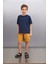 OCTAVE Erkek Oversize Lacivert T-Shirt 4