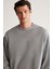 Wıllıe Oversize Açık Gri Sweatshirt 4