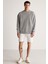 Wıllıe Oversize Açık Gri Sweatshirt 5