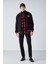 Darıo Erkek Oversize Bomber Nakışlı Çıt Çıtlı Bomber Siyah Sweatshirt 5