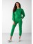 Lona Basic Relaxed Yeşil Sweatshirt 3