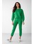 Lona Basic Relaxed Yeşil Sweatshirt 4