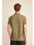 Noah Erkek Slim Fit Haki Polo Yaka T-Shirt 5