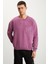 Dımıtrı Erkek Soluk Efektlı Ceplı Süs Etiketli Oversıze Fit Bordo Sweatshirt 1
