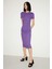 Lillian Slim Slim Mor Elbise 4