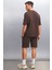 Buga Comfort Kahverengi Şort & Bermuda 4