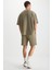 Buga Comfort Haki Şort & Bermuda 4