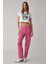 Belveth Kadın Bisiklet Yaka Oversize Beyaz T-Shirt 2