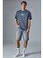 Nıghtout Erkek Oversize Fit Antrasit T-Shirt 4