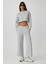 Dewanna Kadın Uzun Kollu Crop Grimelanj Sweatshirt 1