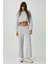 Dewanna Kadın Uzun Kollu Crop Grimelanj Sweatshirt 4