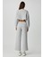Dewanna Kadın Uzun Kollu Crop Grimelanj Sweatshirt 6