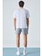 Lucky Erkek Oversize Fit Beyaz T-Shirt 4