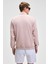 Nestor Erkek Relaxed Fit Dik Yakalı Yarım Fermuarlı Uzun Kollu Pembe Melanj Sweatshirt 7