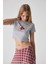Zennı Kadın Bisiklet Yaka Regular Baskılı Grimelanj T-shirt 1