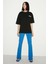 Zahara Relaxed Oversize Siyah T-Shirt 3