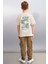 Nael Erkek Bej T-Shirt 6