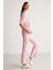 Elıza Yıkamalı Oversize Pembe T-Shirt 3