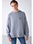 Katmaı Relaxed Oversize Açık Gri Sweatshirt 1