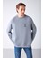 Katmaı Relaxed Oversize Açık Gri Sweatshirt 3