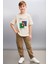 Zadıg Erkek Bej T-Shirt 4